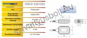 Technoplastic FOX 15M (csak ürítő funkció)